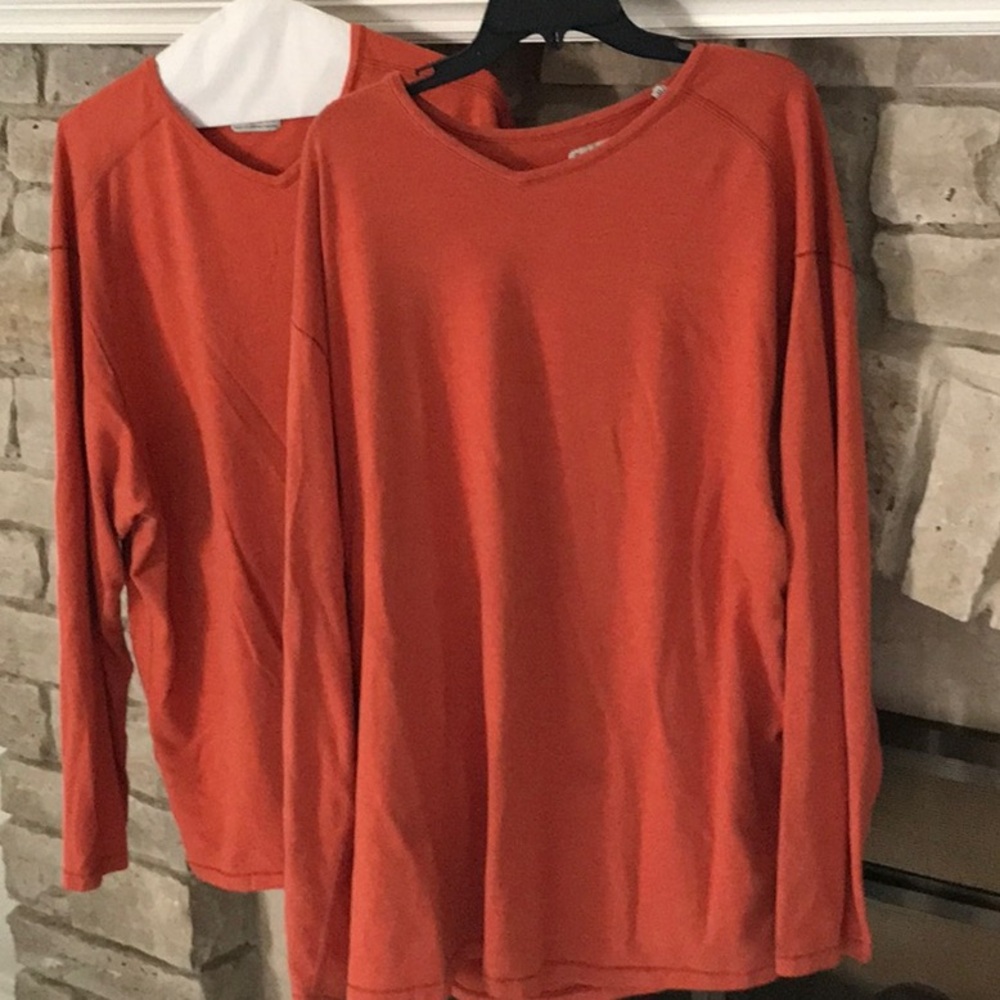Tommy Bahama Vibrant Orange Long Sleeve pullover